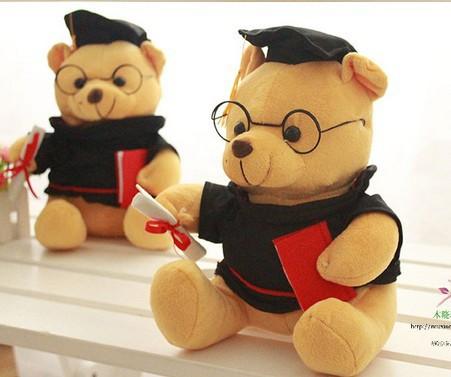 Mini Graduation Teddy Bear