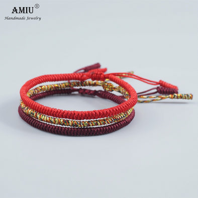 Multi Color Tibetan Buddhist Bracelet