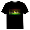 Alphabetic Equalizer LED T-Shirt