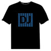 Alphabetic Equalizer LED T-Shirt
