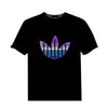 Alphabetic Equalizer LED T-Shirt