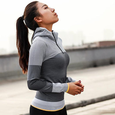 Long Sleeve Sports Hoodie