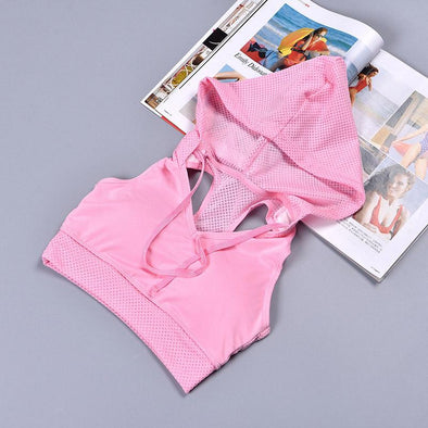 Quick-drying Thick Lap Gym Sports Bra