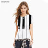 Printed Men/Women Short Sleeve Summer Tops