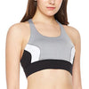 Women's Blocked Seamless Sports Bra