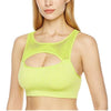 OEM Mesh Design Silver Racerback Women's Bra