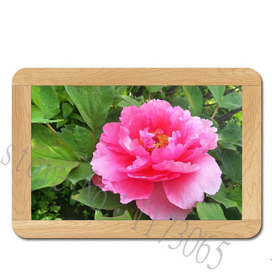 Flower Painting Counted Print On Canvas